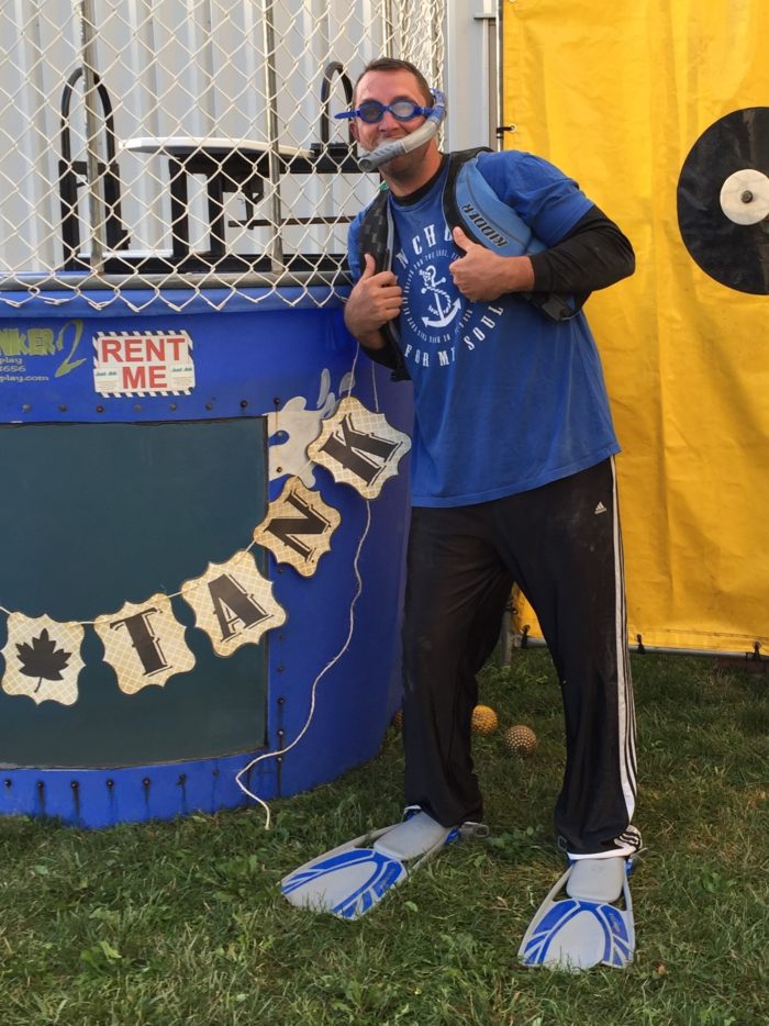 Fall Fest dunk Tank